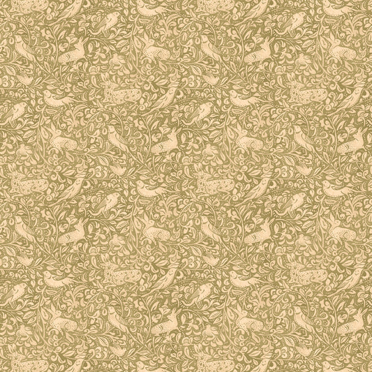 FG110-R107 HEDGEROW MOSS MULBERRY Wallpaper