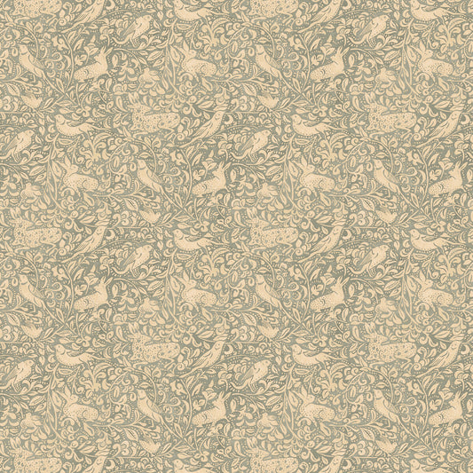 FG110-R41 HEDGEROW SOFT TEAL MULBERRY Wallpaper
