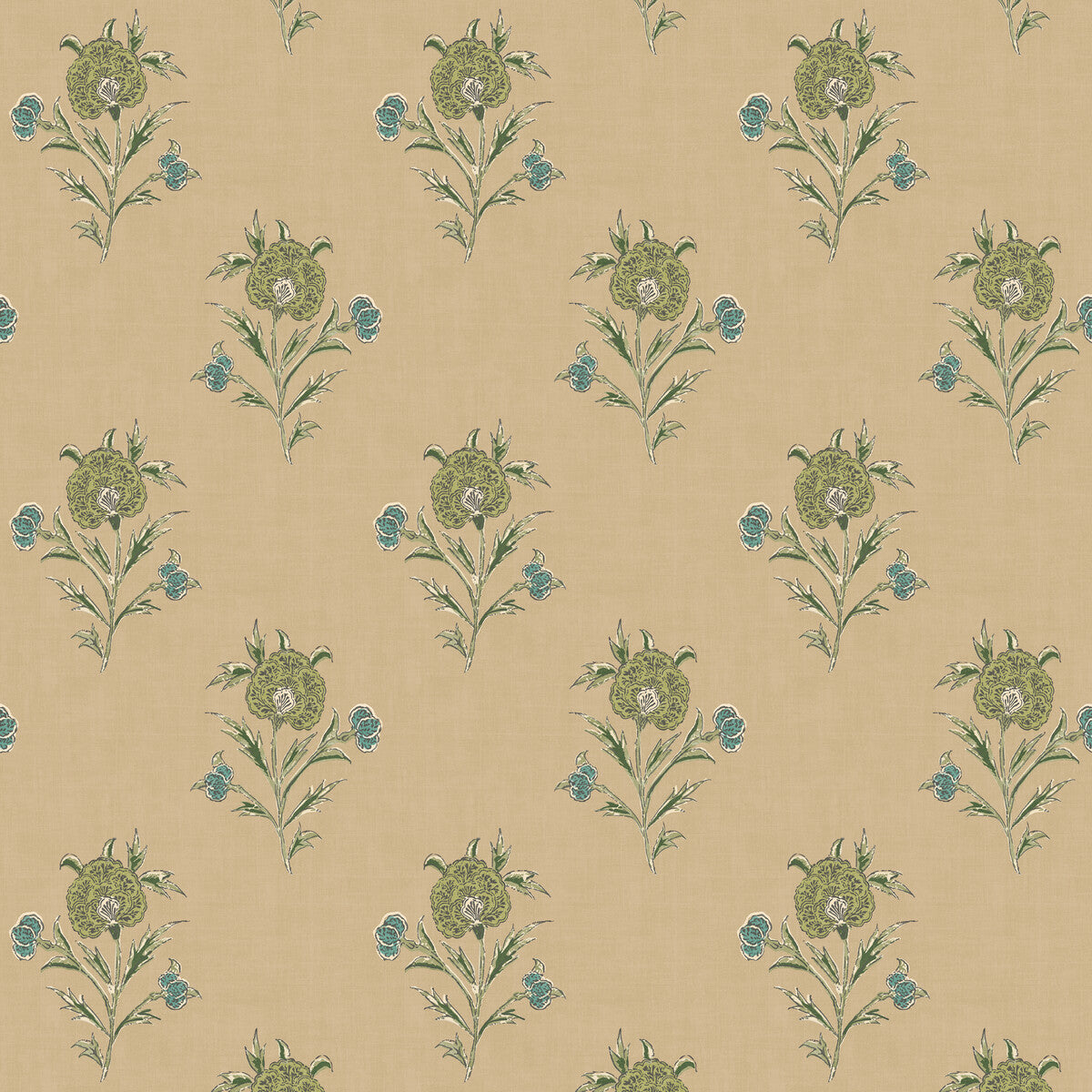 FG111-S16 SOMERTON EMERALD MULBERRY Wallpaper