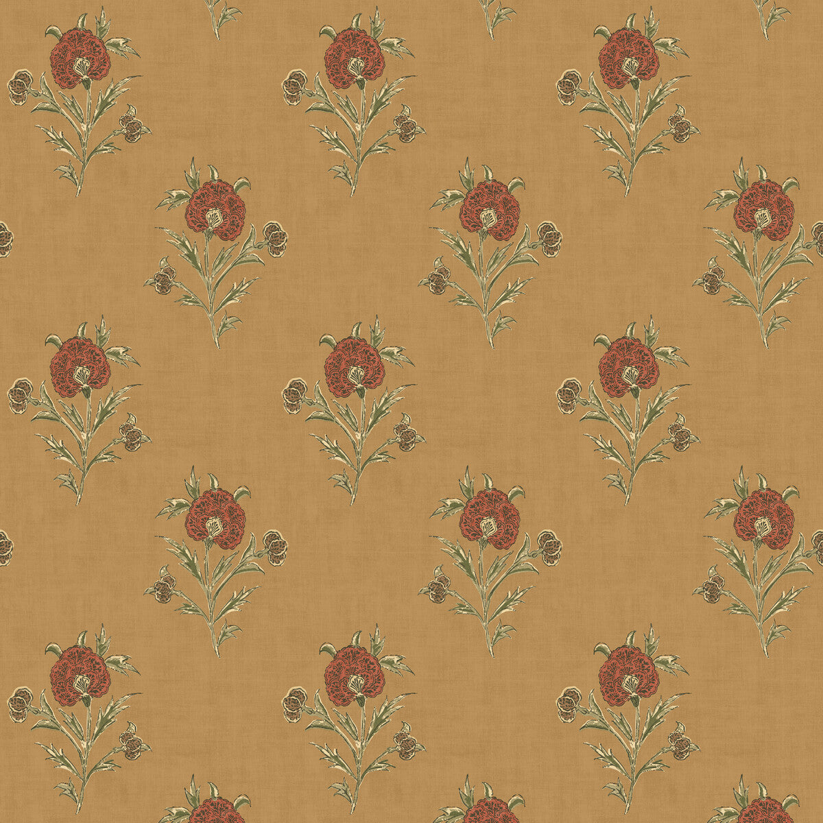 FG111-T128 SOMERTON OCHRE MULBERRY Wallpaper