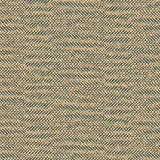 FG112-R11 BASKETWEAVE TEAL MULBERRY Wallpaper