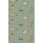 FG122-R11 DUCK POND TEAL MULBERRY Wallpaper