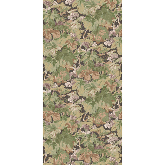 FG123-A101 COUNTRY WALK CHARCOAL MULBERRY Wallpaper