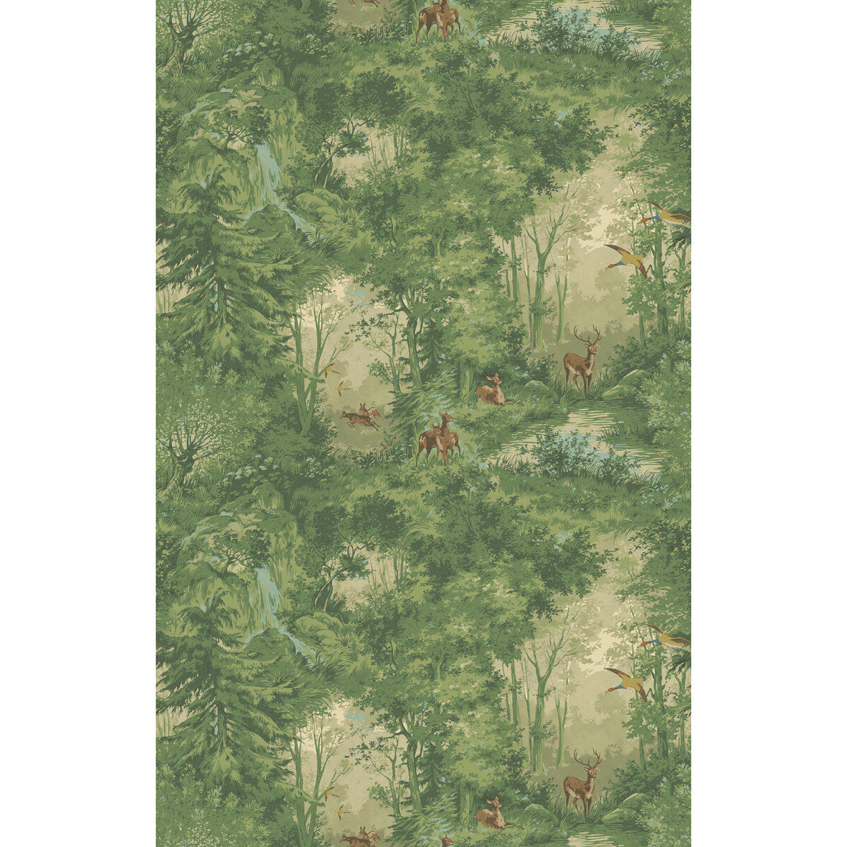 FG124-S115 MULBERRY WOODLAND SPRING MULBERRY Wallpaper