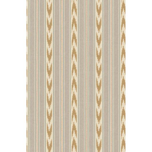 FG127-H59 NEWPORT STRIPE BLUE/SAND MULBERRY Wallpaper