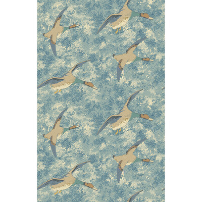 FG128-H101 FOREST DUCKS BLUE MULBERRY Wallpaper