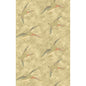 FG128-J107 FOREST DUCKS PARCHMENT MULBERRY Wallpaper