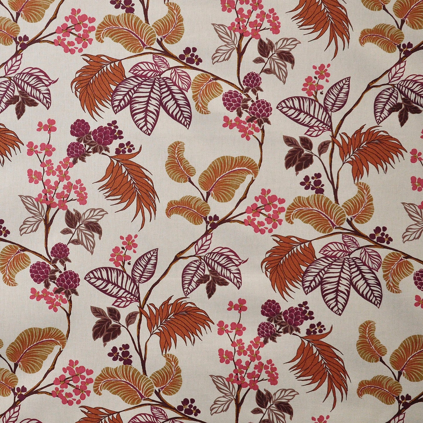 FQ4708 Maxwell UPHOLSTERY PATTERNS # 708 DAHLIA CT-LYCHEE