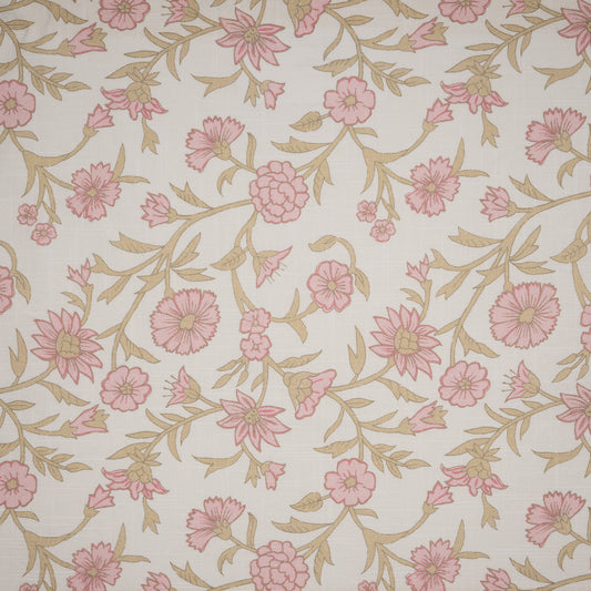 FR1742 Maxwell DRAPERY/MULTI- PATTERN # 742 CARNATION CT-BITTERSWEET