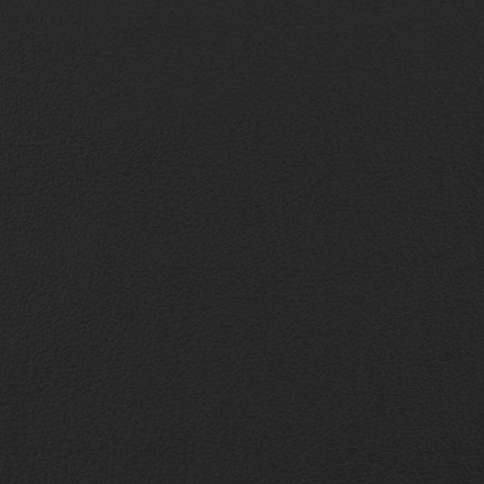 Fletcher Ebony Plain,Sheen Black Charlotte Fabrics Genuine Leather