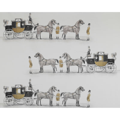 GDT5072-004 ARANJUEZ CRUDO/MOSTAZ GASTON Y DANIELA Fabrics Drapery Upholstery