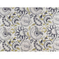 GDT5133-002 ORLANDO GRIS/AMARILL GASTON Y DANIELA Fabrics Drapery Upholstery