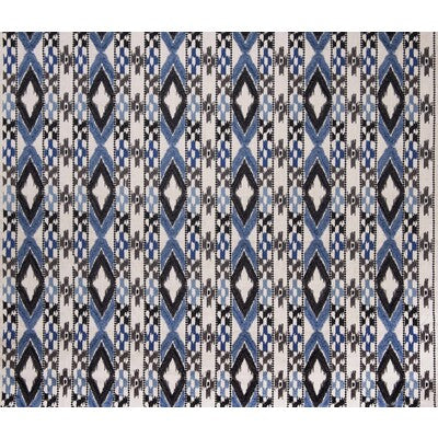 GDT5403-1 QUEEN AZUL/BLACK  GASTON Y DANIELA UPHOLSTERY