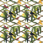 GDT5539-002 TUCAN FONDO BLANCO GASTON Y DANIELA Fabrics Drapery Upholstery