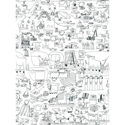 GDT5613-001 PICTOGRAMA 1 GASTON Y DANIELA Fabrics Drapery Upholstery