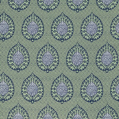 GDT5692-002 PALMETA FONDO VERDE GASTON Y DANIELA UPHOLSTERY