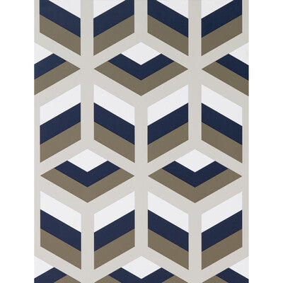 GDW5248-001 XABI AZUL/MARRON GASTON Y DANIELA Wallpaper