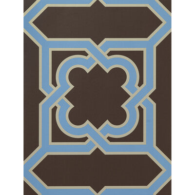 GDW5257-005 MARTIN MARRON/AZUL GASTON Y DANIELA Wallpaper