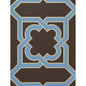 GDW5257-005 MARTIN MARRON/AZUL GASTON Y DANIELA Wallpaper