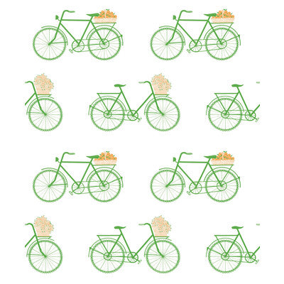 GDW5435-002 BICICLETAS VERDE GASTON Y DANIELA Wallpaper