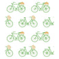 GDW5435-002 BICICLETAS VERDE GASTON Y DANIELA Wallpaper