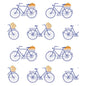 GDW5435-003 BICICLETAS AZUL GASTON Y DANIELA Wallpaper