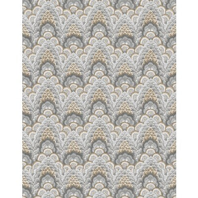 GDW5447-001 GANGES GRIS/MARRON GASTON Y DANIELA Wallpaper