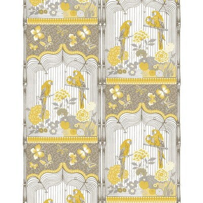 GDW5452-001 AVIARY OCRE GASTON Y DANIELA Wallpaper