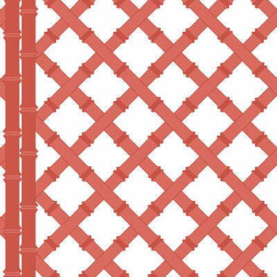 GDW5455-003 TRELLIS BLANCO/POMELO GASTON Y DANIELA Wallpaper