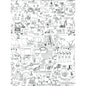 GDW5612-001 PICTOGRAMA WP 001 GASTON Y DANIELA Wallpaper