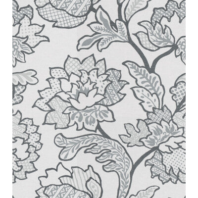 GEOFLORAL-11 GEO FLORAL PLATINUM KRAVET BASICS Fabrics Drapery Upholstery
