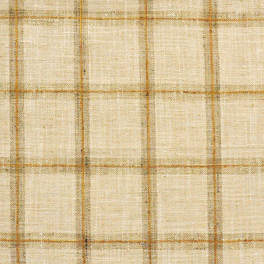 GI6614 Maxwell DRAPERY/MULTI-STRIPE/CHECK # 614 HONEY STRIPES&CHECKSII
