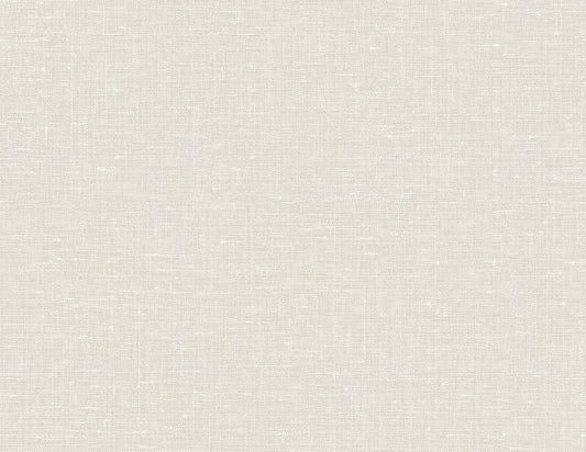 GT30002 Seabrook Designs Linen & Silk Textures Wallpaper Nomi Ivory