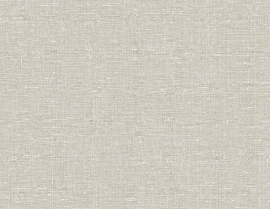 GT30005 Seabrook Designs Linen & Silk Textures Wallpaper Nomi Flax