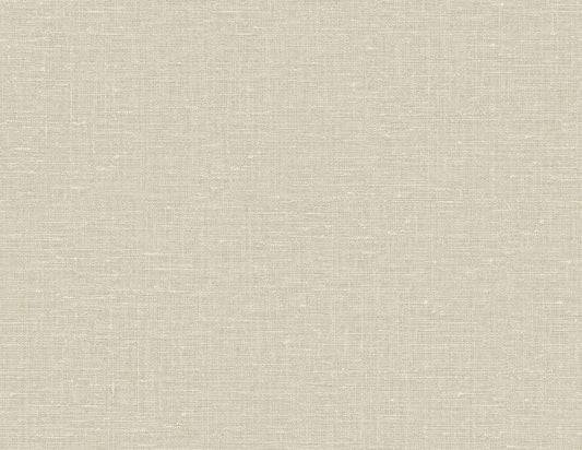 GT30006 Seabrook Designs Linen & Silk Textures Wallpaper Nomi Tan
