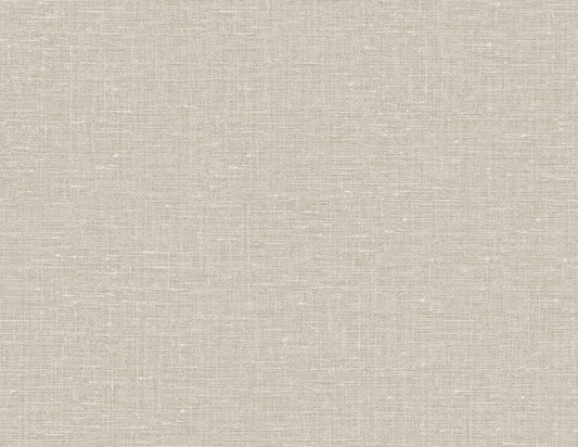 GT30007 Seabrook Designs Linen & Silk Textures Wallpaper Nomi Alba Beige