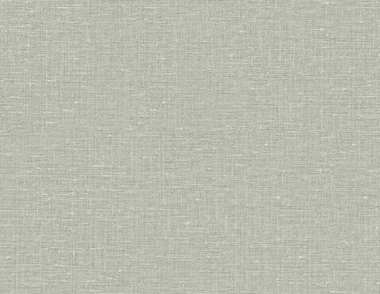 GT30008 Seabrook Designs Linen & Silk Textures Wallpaper Nomi Seafoam