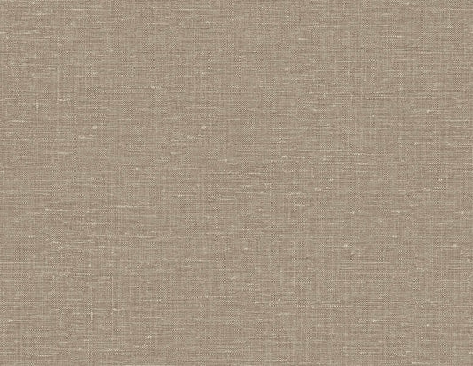 GT30012 Seabrook Designs Linen & Silk Textures Wallpaper Nomi Macadamia