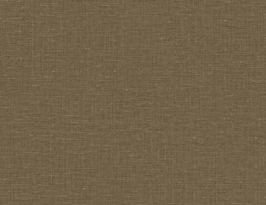GT30035 Seabrook Designs Linen & Silk Textures Wallpaper Nomi Caramel