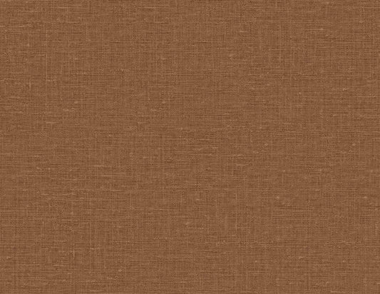 GT30036 Seabrook Designs Linen & Silk Textures Wallpaper Nomi Cinnamon