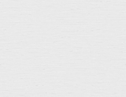 GT30101 Seabrook Designs Linen & Silk Textures Wallpaper Bangkok Linen White