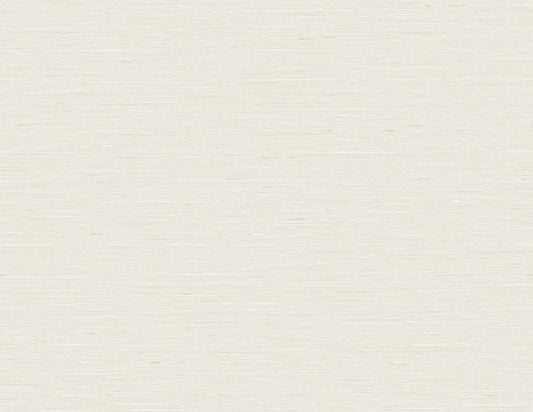 GT30102 Seabrook Designs Linen & Silk Textures Wallpaper Bangkok Cream