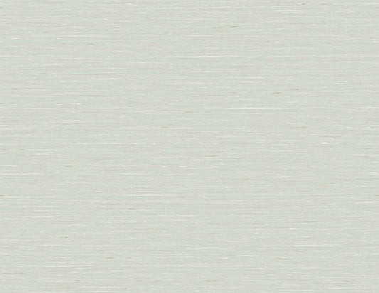 GT30104 Seabrook Designs Linen & Silk Textures Wallpaper Bangkok Seafoam