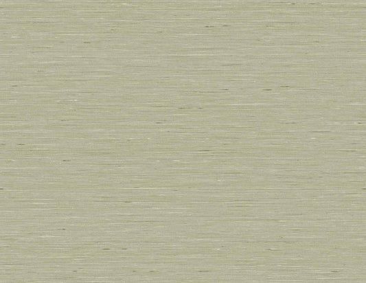 GT30119 Seabrook Designs Linen & Silk Textures Wallpaper Bangkok Fall Green