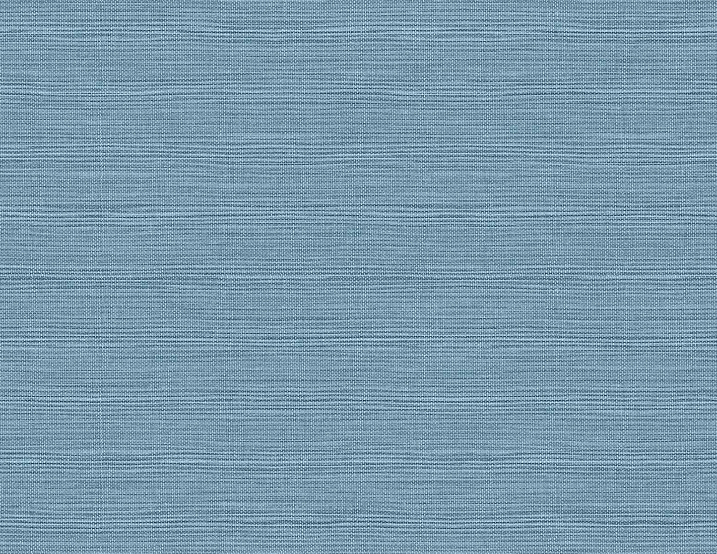 GT30207 Seabrook Designs Linen & Silk Textures Wallpaper Libeco Slate Blue