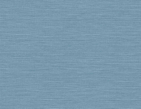 GT30207 Seabrook Designs Linen & Silk Textures Wallpaper Libeco Slate Blue