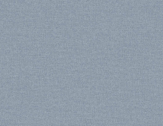 GT30332 Seabrook Designs Linen & Silk Textures Wallpaper Normandy Slate Blue