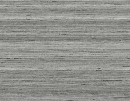 GT30406 Seabrook Designs Linen & Silk Textures Wallpaper Meiya Slate Gray