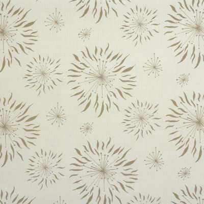 GWF-2619-111 DANDELION WHITE/TAUPE LEE JOFA MODERN Fabrics Drapery Upholstery