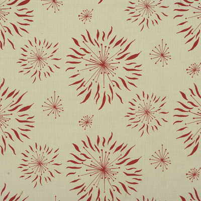 GWF-2619-169 DANDELION CREAM/RED LEE JOFA MODERN Fabrics Drapery Upholstery